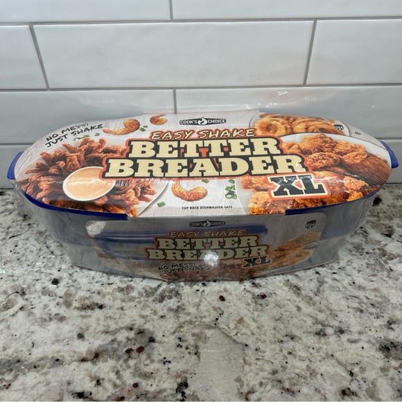 Cook's Choice XL Original Better Breader Batter Bowl All-in-One Mess Free Fish - Picture 1 of 6